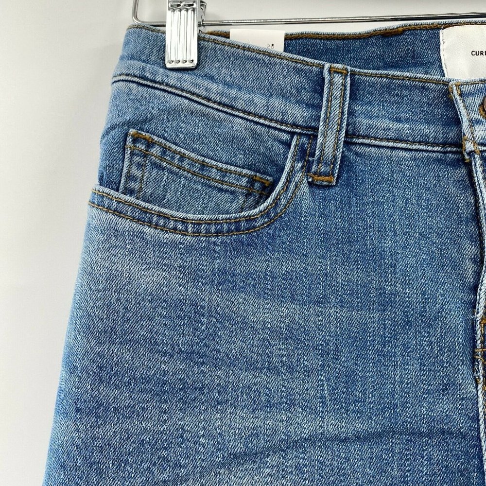 Current/Elliott Women's Low Rise Scooped Ruby Crop Flare Jeans 26 Love Me Always - Picture 6 of 9